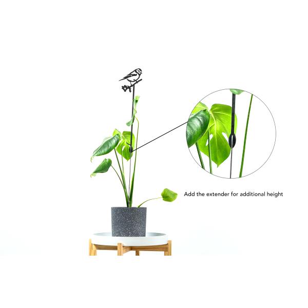 Mésange tuteur plantes - METALBIRD